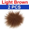 2PCS Light Brown