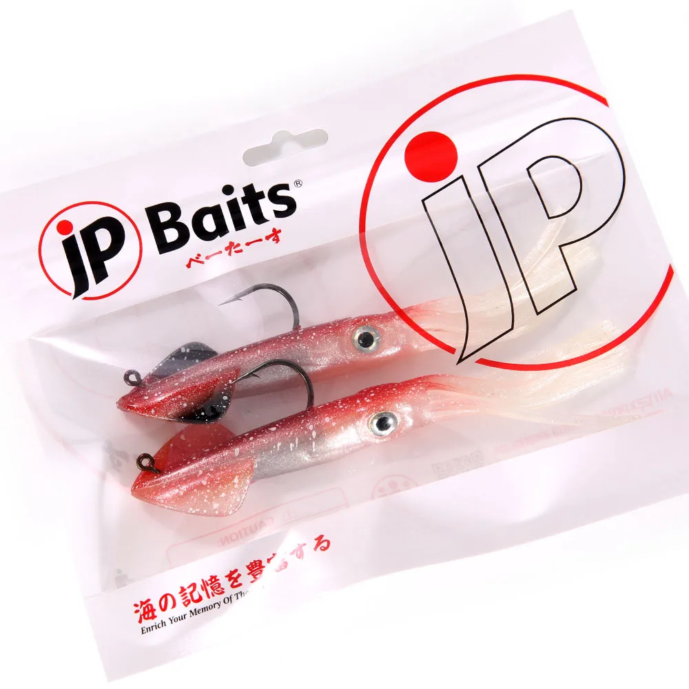 Señuelo de pesca suave de Calamar, cebo Wobbler de mar, 2 piezas, 14cm/35g - imagen 5