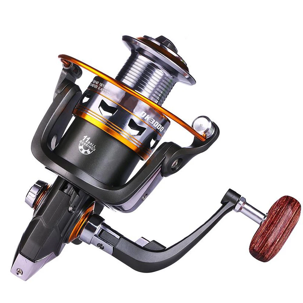 Este carrete de pesca está diseñado para precisión y durabilidad perfecta para cualquier pescador