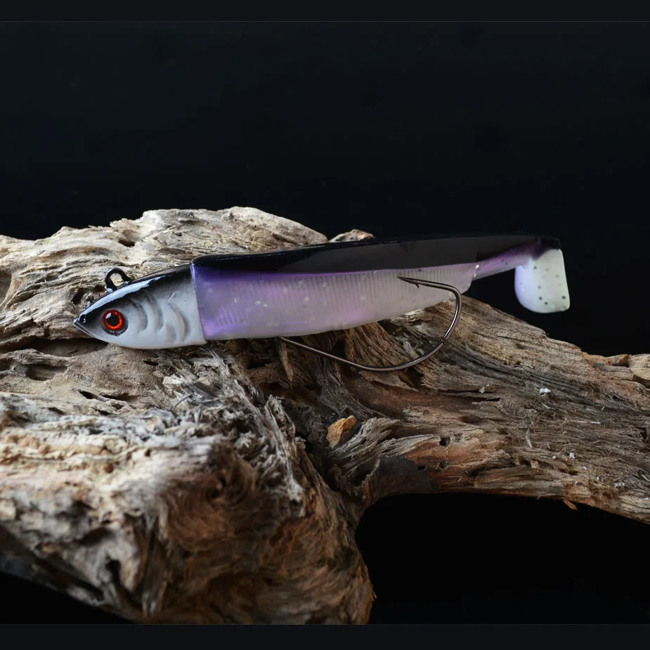 Swimbait Jig de Silicona 95mm – Señuelo Hundido para Lucio - imagen 4