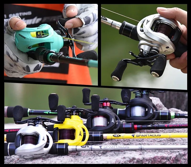 Descubra el equipo de pesca perfecto para su próxima aventura con nuestros carretes de pesca de alta calidad y cañas