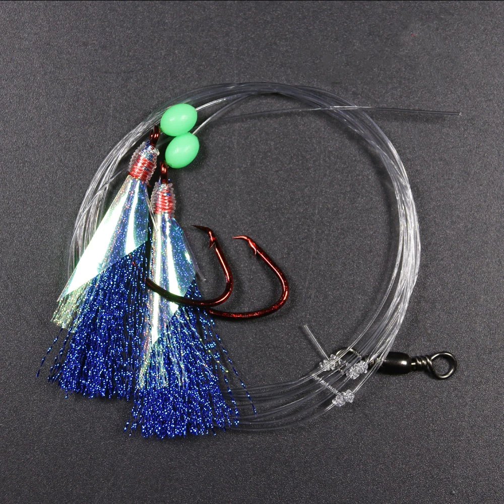 WIFREO-aparejos de pesca de agua salada, 5 bolsas, 3/0, 4/0, 5/0 - imagen 5