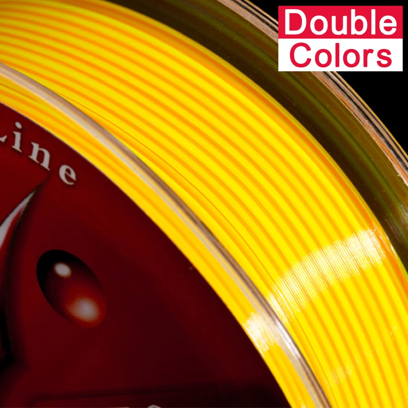 Sedal de pesca en roca semiflotante, monofilamento de alta resistencia al desgaste de 150m, doble Color, accesorio de equipo de sedal de agua salada - imagen 2