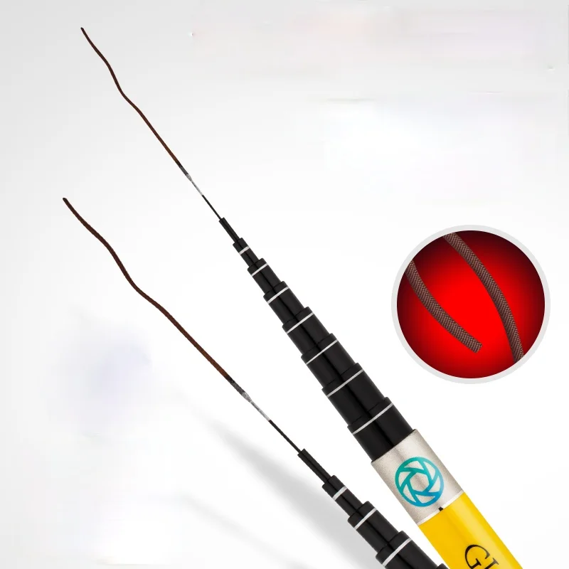 Caña De pescar De fibra De carbono para carpa, caña De pescar De sección corta superdura, Olta 28 Tune, 3,6/4,5/5,4/6,3/7,2 m - imagen 4