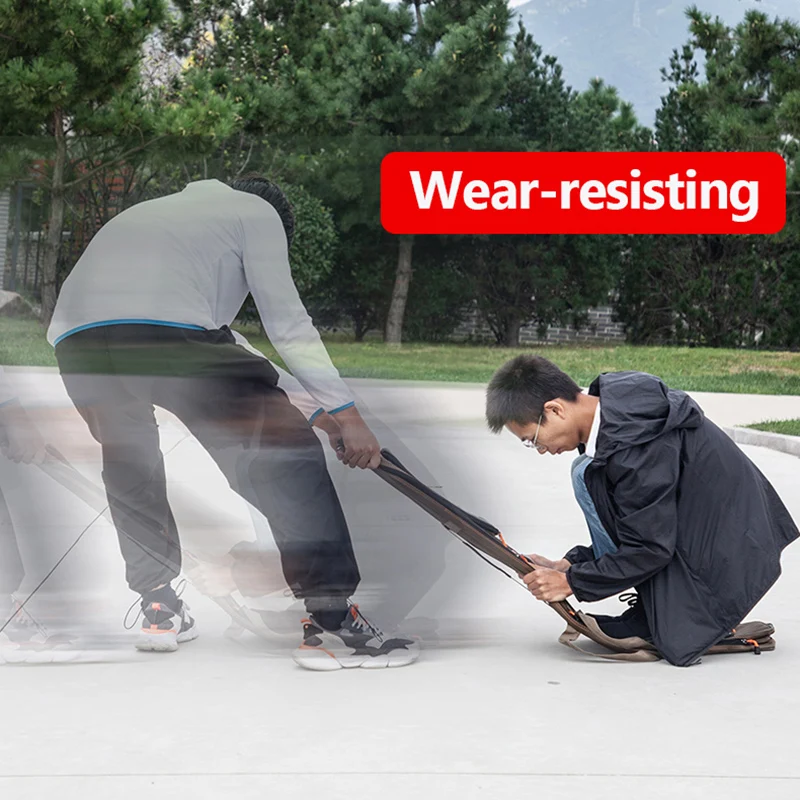 Nuevo 130CM pesca Rod bolsa de equipo de pesca portátil multifuncional vientre pesca bolsa de almacenamiento de tres capa engrosada bolsa X637G - imagen 5