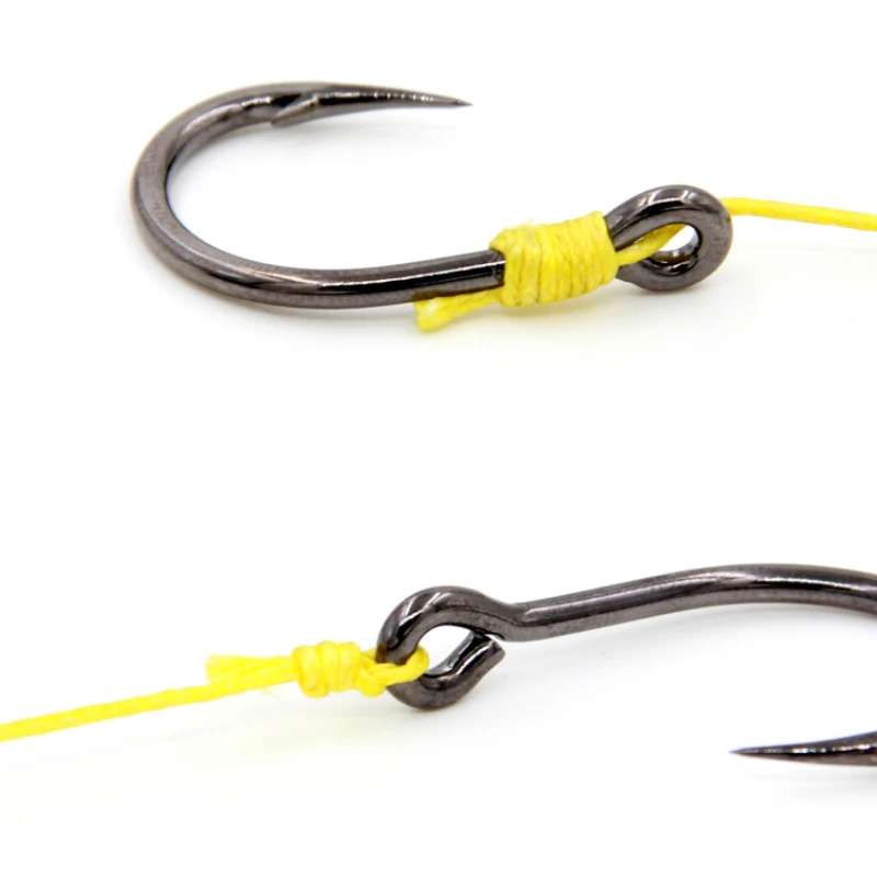 Anzuelos Mustad originales de Noruega 10827 anzuelo de mar 4X fuerte Pesca cebo vivo tablero de hierro con púas anzuelo Jigbait Angeln garra Anzol - imagen 4