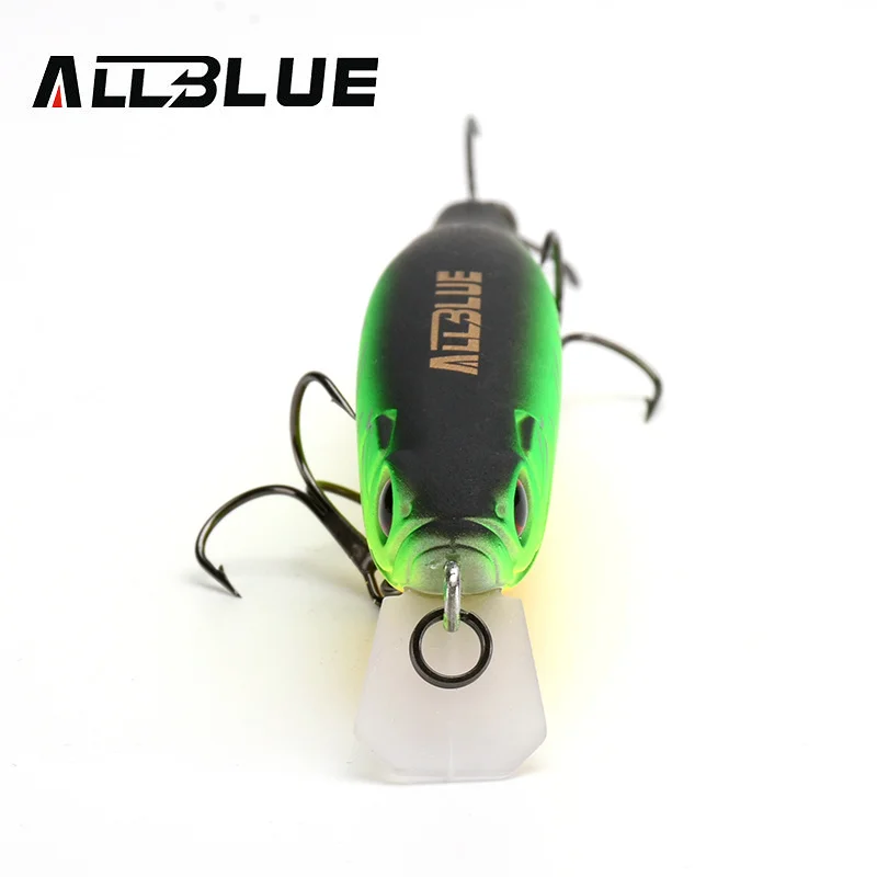 ALLBLUE MOHIST 130F Jerkbait señuelo de pesca 130mm 20g Wobbler flotante rápido buceo poco profundo Minnow Pike cebo aparejos de pesca ganchos - imagen 5