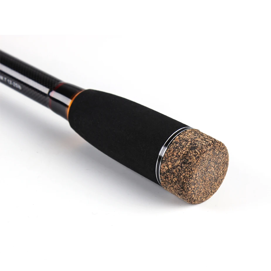 Caña de pescar giratoria de carbono, señuelo de acción rápida, 4 secciones m, ultraligero, aparejos de viaje, 2,1, 2,4, 2,7, 3,0 M, 10-25g - imagen 5