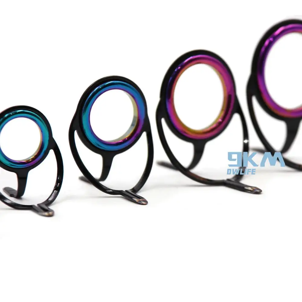 Kit de reparación de guía de caña de pescar, 9KM, 10 Uds. - imagen 5