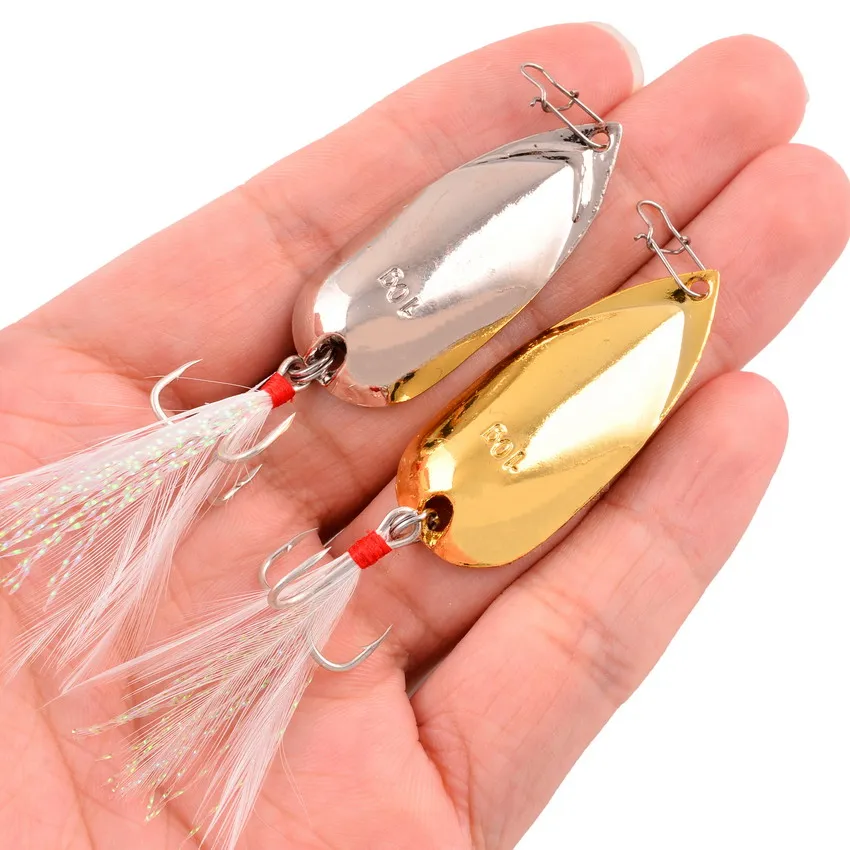 Señuelo de pesca de Metal, cebo Artificial Wobbler, 7g/10g/15g/20g - imagen 3