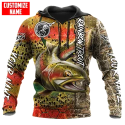Sudadera de pesca camuflaje 3D con capucha y cremallera