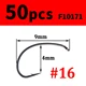 50pcs size 16