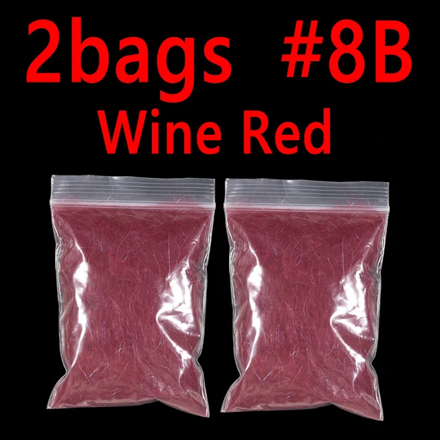 2 bags Wine Red 8B