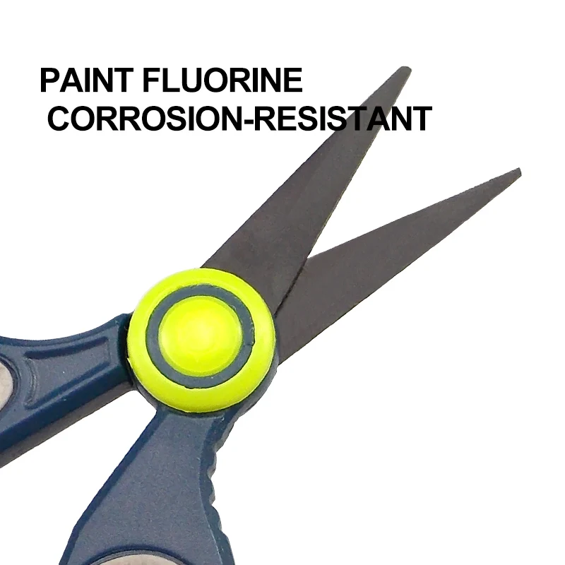 KESFISHING-funda de almacenamiento para tijeras de pesca, cortador de señuelos, Mini tijeras para uso de peces, portátil multifunción, 14cm - imagen 2