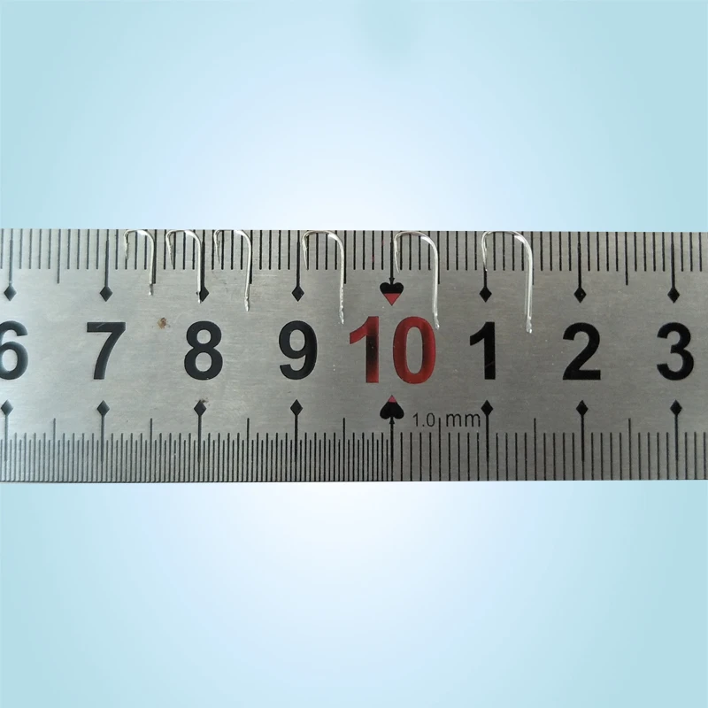 Venta de anzuelos a granel, 2000 Uds., mangas blancas plateadas, alimentador de acero al carbono con púas, aparejos de pesca con mosca para carpa, anzuelos, equipo de pesca al por mayor - imagen 5