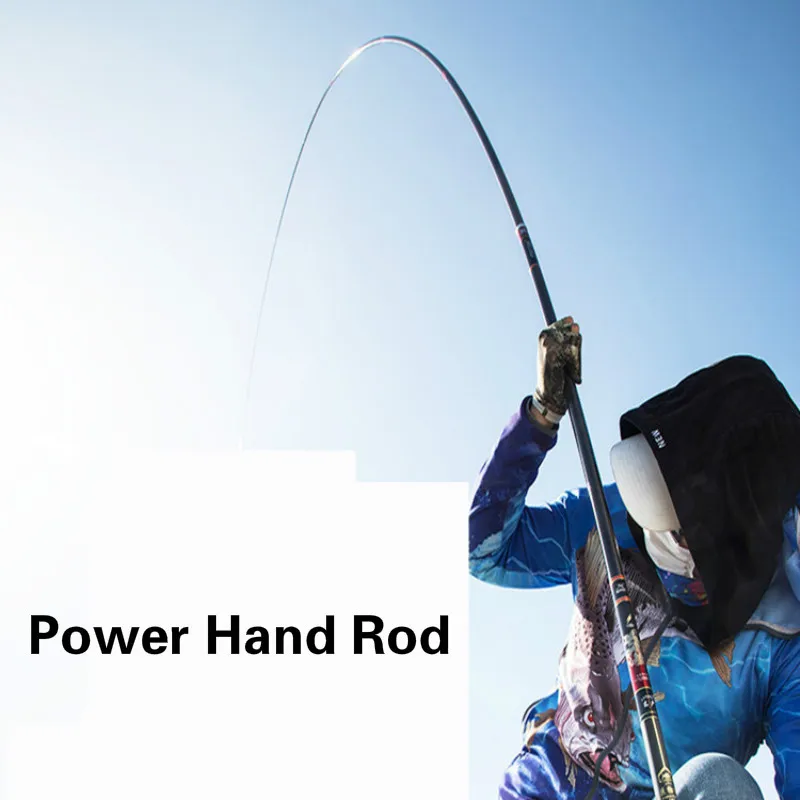 Caña de pescar de 3,6 m-8,5 m, alimentador de carpa, calamar, caña de lanzamiento superdura, 12H - imagen 4