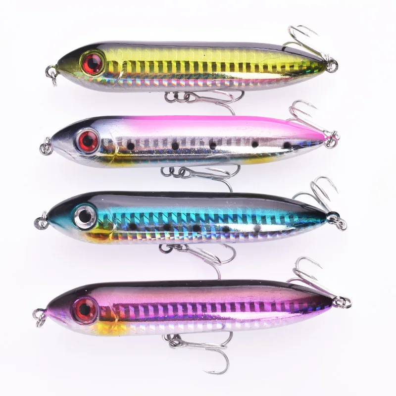Topwater-SEÑUELOS duros de Pesca, cebo duro de 9cm, 12g, para Pesca de lubina, Isca - imagen 5