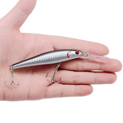 Señuelo de Pesca flotante para pececillos, cebo duro Artificial de 12,5 cm, 14g, Crankbait Isca, 1 unidad
