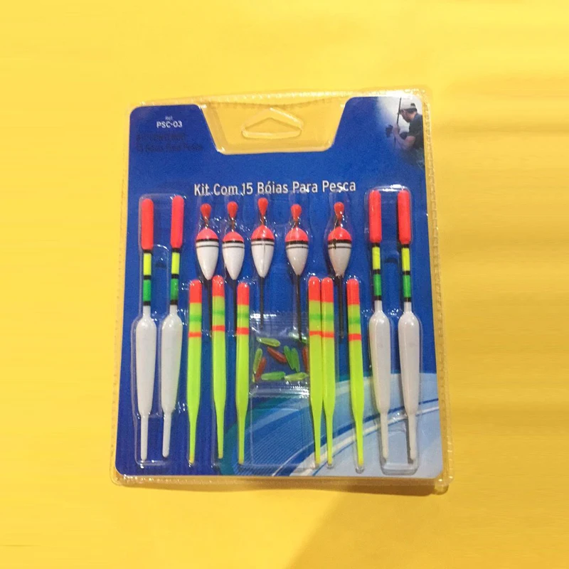 Este paquete de flotadores y cañas de pesca es perfecto para cualquier pescador que busque mejorar su experiencia de pesca