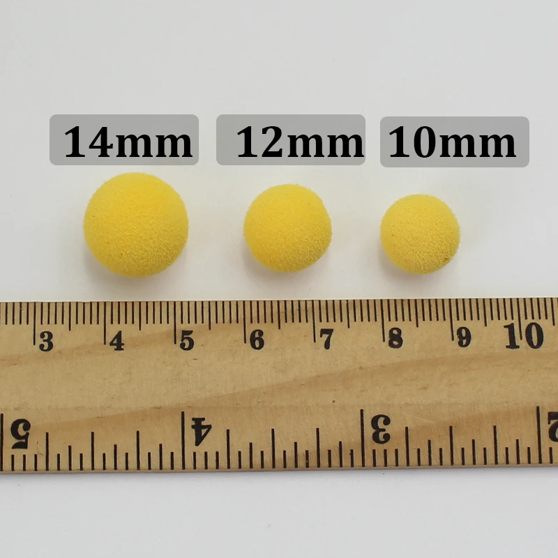 12/15 Uds. Accesorios de pesca de carpa Boilies de espuma para Zig Rig Hair Chod Ronnie Rig Boilies emergentes para equipo de aparejos de pesca de carpa - imagen 3