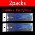 0.5mm 2packs blue