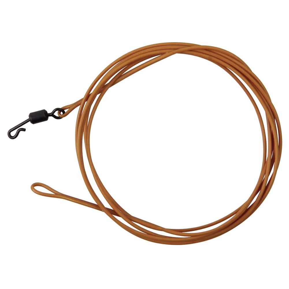 Línea de guía de pesca de carpa, líder de alambre de fluorocarbono fuerte con aparejos giratorios de cambio rápido, 1 pieza, 1M, 80lb - imagen 5