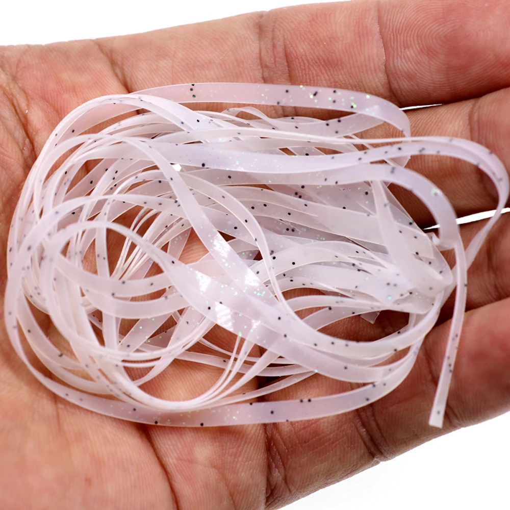 ICERIO 20 piezas Kiley's Scud Caddis Pupa Ninfa piel atado de moscas materiales pueden estirar aletas de látex y Material de respaldo de concha - imagen 5