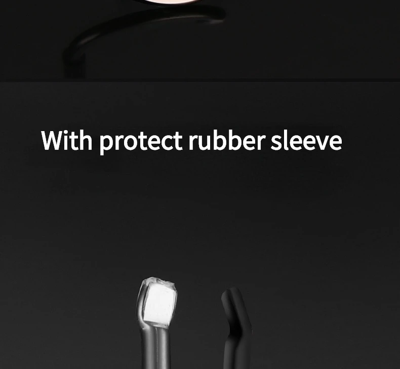 Mayor de agarre y durabilidad con manga de goma