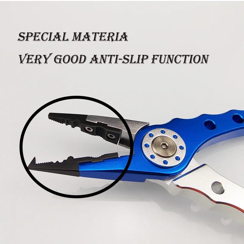KESFISHING Fishing Plier 180mm 182g Clip Split Ring Cutter Aluminum Hand Hook Remover Braid Line Cutting - imagen 4