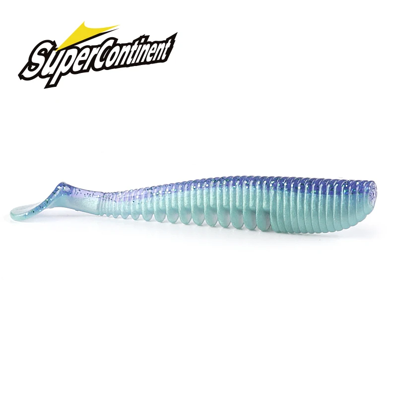 Supercontinent 5cm 8cm 9,5cm 11cm Señuelos de pesca señuelo suave cebo Artificial aparejos depredadores para Lucio y Lucio - imagen 4