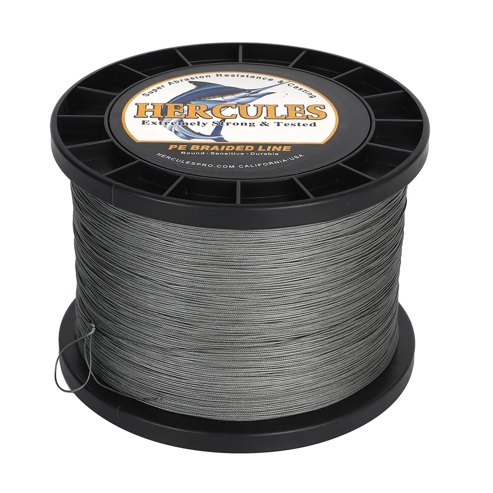 Hercules-Alambre de pesca multifilamento trenzado, línea de pesca de mar, 12 hilos PE, 15 regalos de color para hombres, Europa y América, 2000m - imagen 4