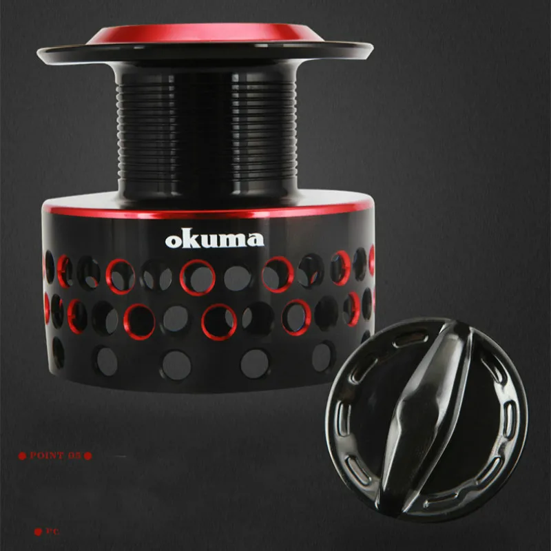 Carrete de pesca en roca, bobina giratoria de Metal, arrastre máximo de 15KG, carrete de línea de mango de acero inoxidable, accesorios de pesca en agua salada - imagen 5