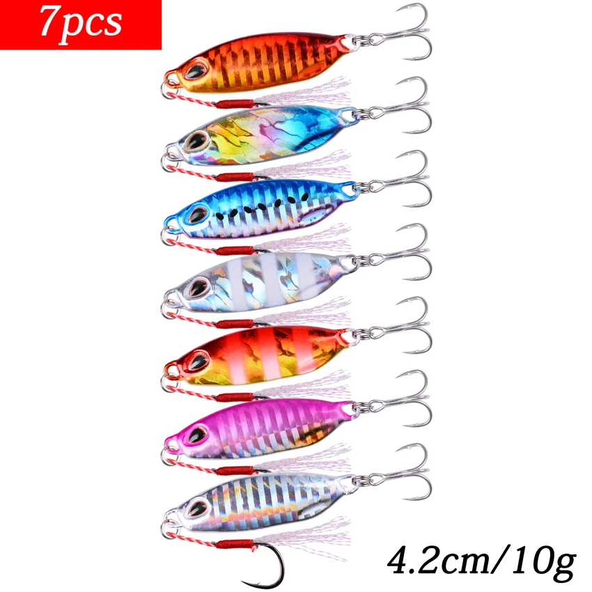 10g-2 hooks-7pcs