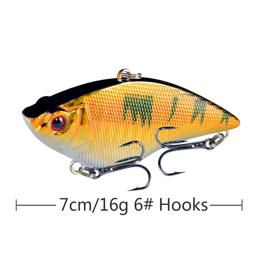 VIB Crankbait Sonajero 7 cm – Hundimiento rápido para lubina - imagen 5