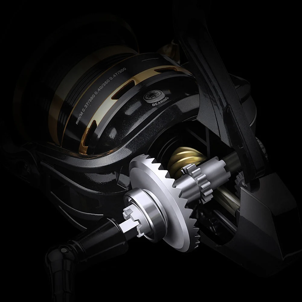 Experimentar precisión y potencia con este carrete de pesca de alto rendimiento