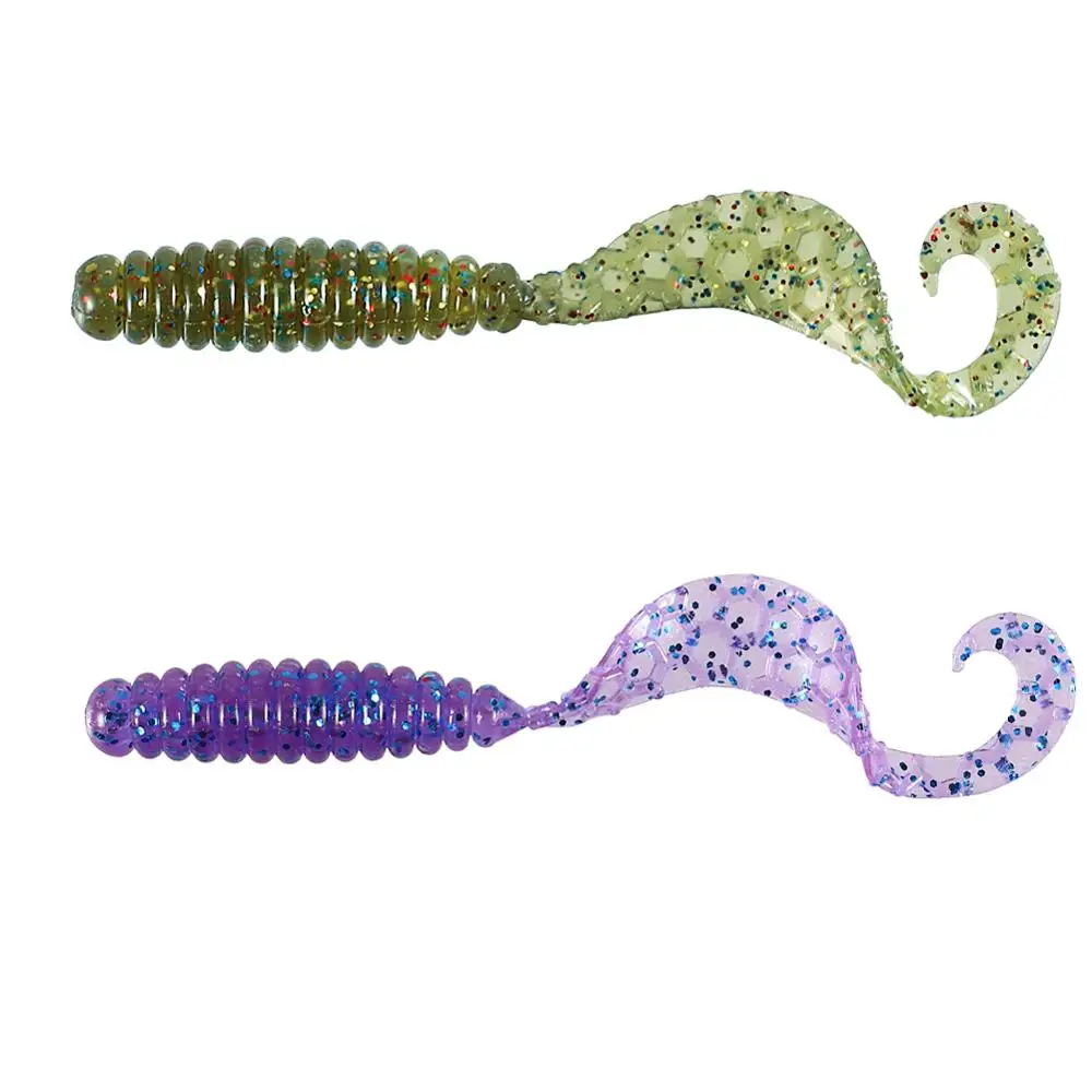 SUNMILE-señuelo de pesca suave Artificial, Wobbler, 55mm/75mm, Shad Souple Leurre Jig, cebo de silicona para perca - imagen 4