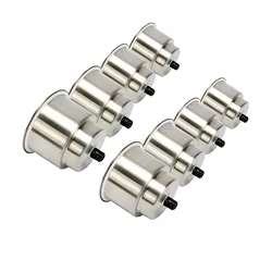 Portavasos de acero inoxidable 304 para barco, coche, camión, Camping, venta al por mayor, 8 unidades
