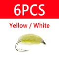 6pcs Yellow l White