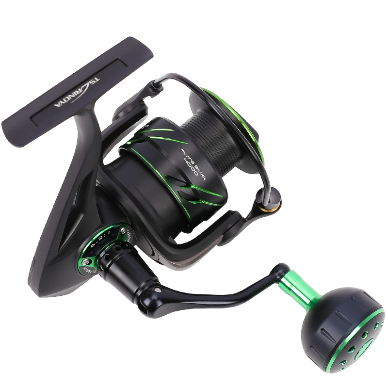 Carrete De Pesca giratorio, 4000s, 5000s, 12 KG, arrastre máximo 6,2: 1, relación De engranaje, bobina De Pesca en roca, rueda De Pesca De mar - imagen 2