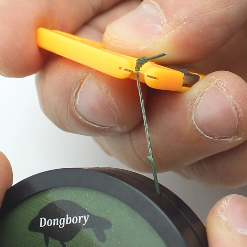 1 Uds. Línea de pesca de carpa, pelador de línea trenzada recubierta para aparejo de carpa, líder, alimentador de línea de piel, aparejos de pesca - imagen 2