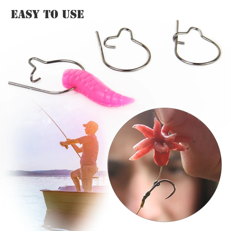 Mosodo-aparejos de pesca de carpa, 20 piezas, Maggot Clip, aparejos de todos los tamaños S, M y L - imagen 5