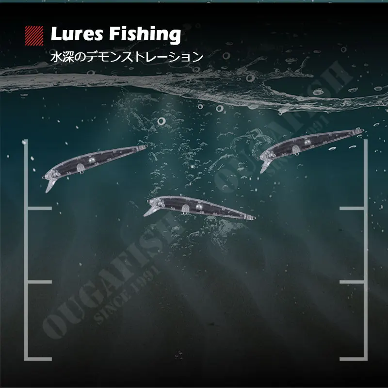 Accesorios de Pesca Minnow señuelos en blanco sin pintar 115mm 9,3g flotante Pesca Pike Fish Leurre Angeln Zubehor Isca Artificial Goods - imagen 4