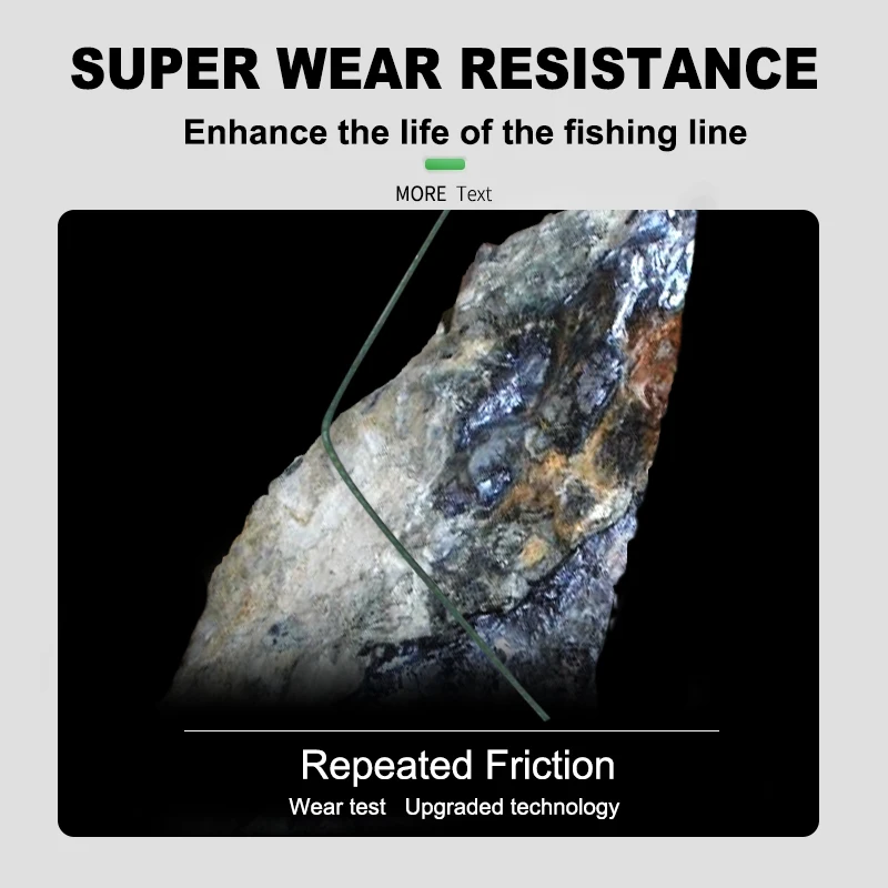 Mosodo-Línea de anzuelos recubierta de carpa, 15m, 15lb, 25lb, 35lb, 8 hebras, hilo trenzado de piel - imagen 3