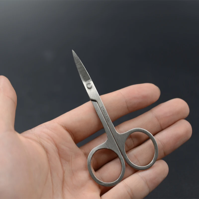 Visor-tijera de atado de moscas económica, punta de flecha de acero inoxidable de 3,3 pulgadas, tijera de pesca con mosca, hilos de atado de moscas, 2 uds. - imagen 3