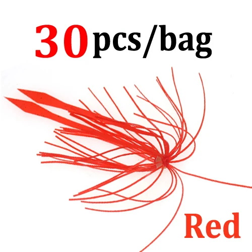 30pcs red