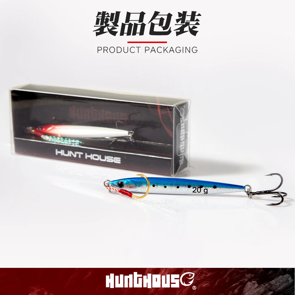 Hunthouse Jig Metal: señuelo para lubina y mar - imagen 5
