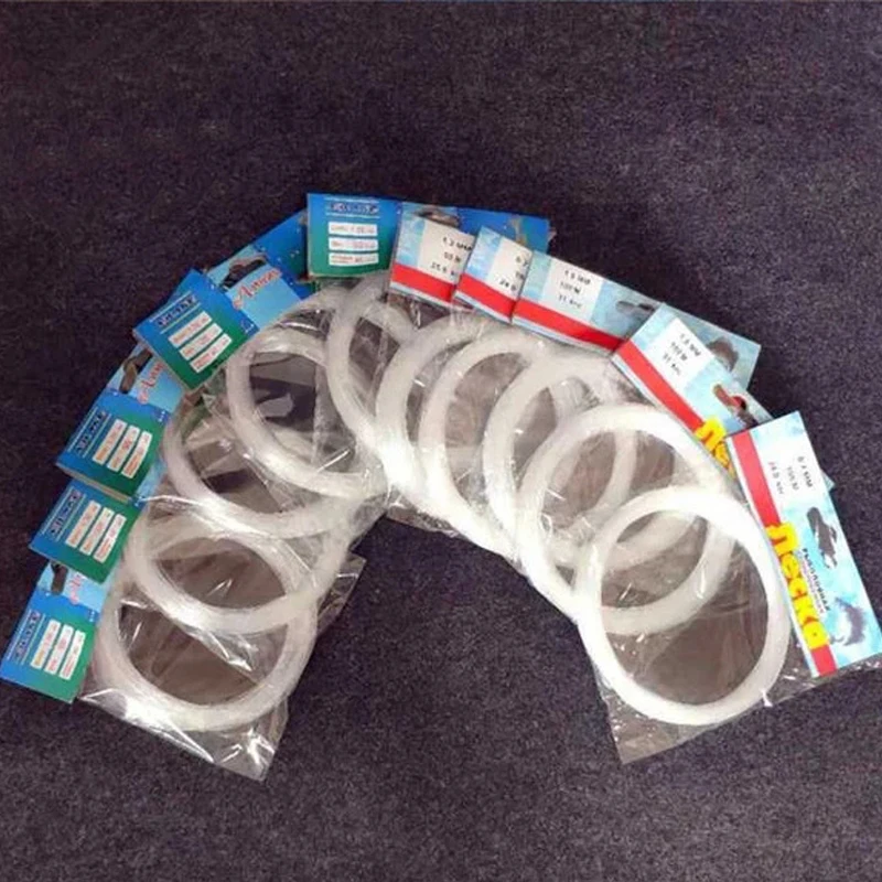 Línea de pesca de nailon Extra gruesa, línea de pesca de mar transparente de gran tamaño, diámetro a granel 1,0/1,2/1,4/1,6/1,8/2,0/2,5mm, productos de pesca - imagen 3