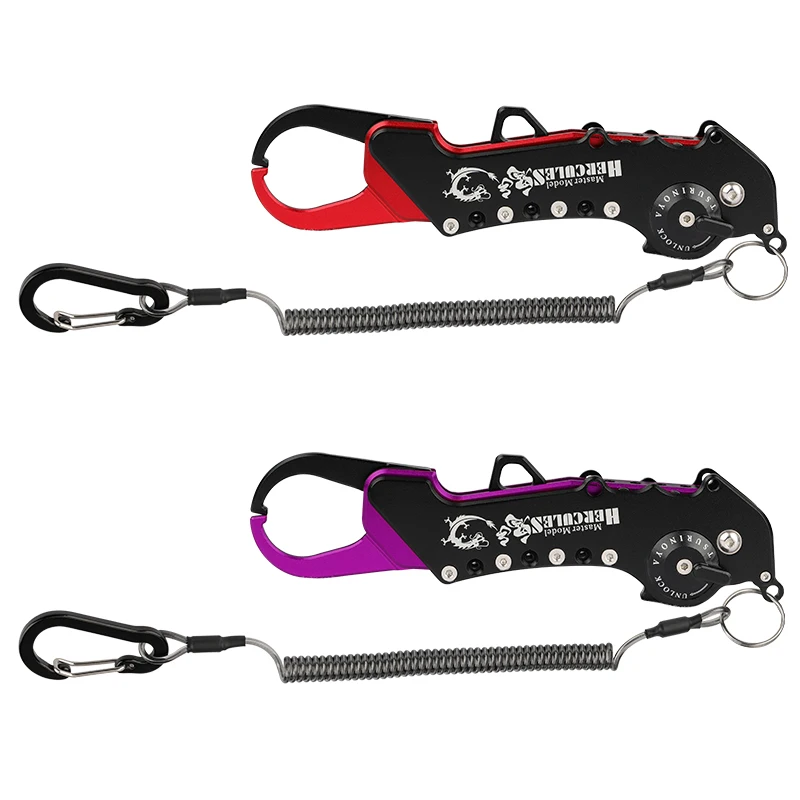 Pinza de pesca plegable de aleación de aluminio TSURINOYA HERCULES multiusos de alta calidad portátil controlador de peces pinza de labio de pescado - imagen 4