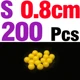 200pcs 8mm