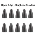 10pcs 3.5g sinkers